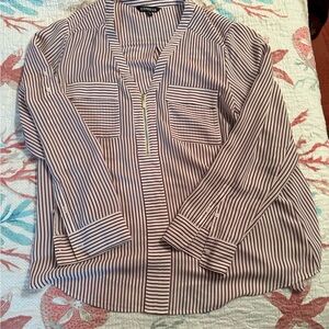 Express Purple Blouse with Elegant Design